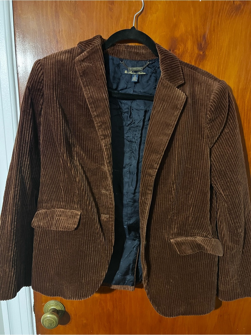 Brooks Brothers Brown Corduroy Blazer